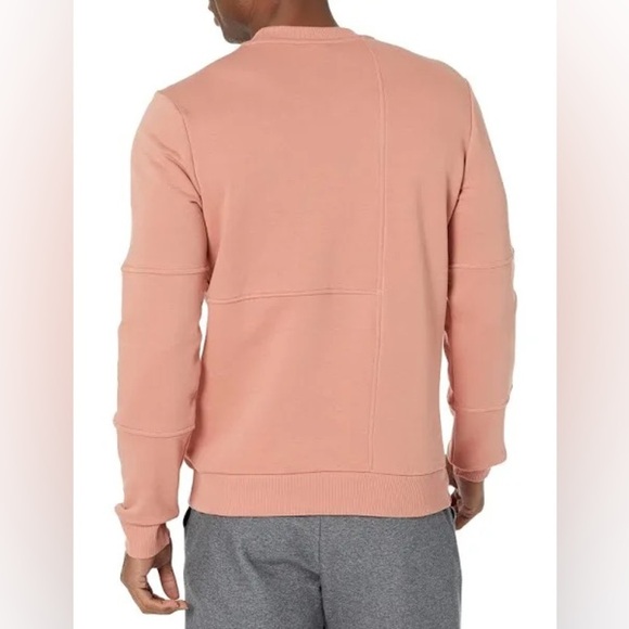 Reebok Men’s MYT Minimal Waste Crewneck Sweatshirt Canyon Coral Sz Large NWT - Picture 2 of 8